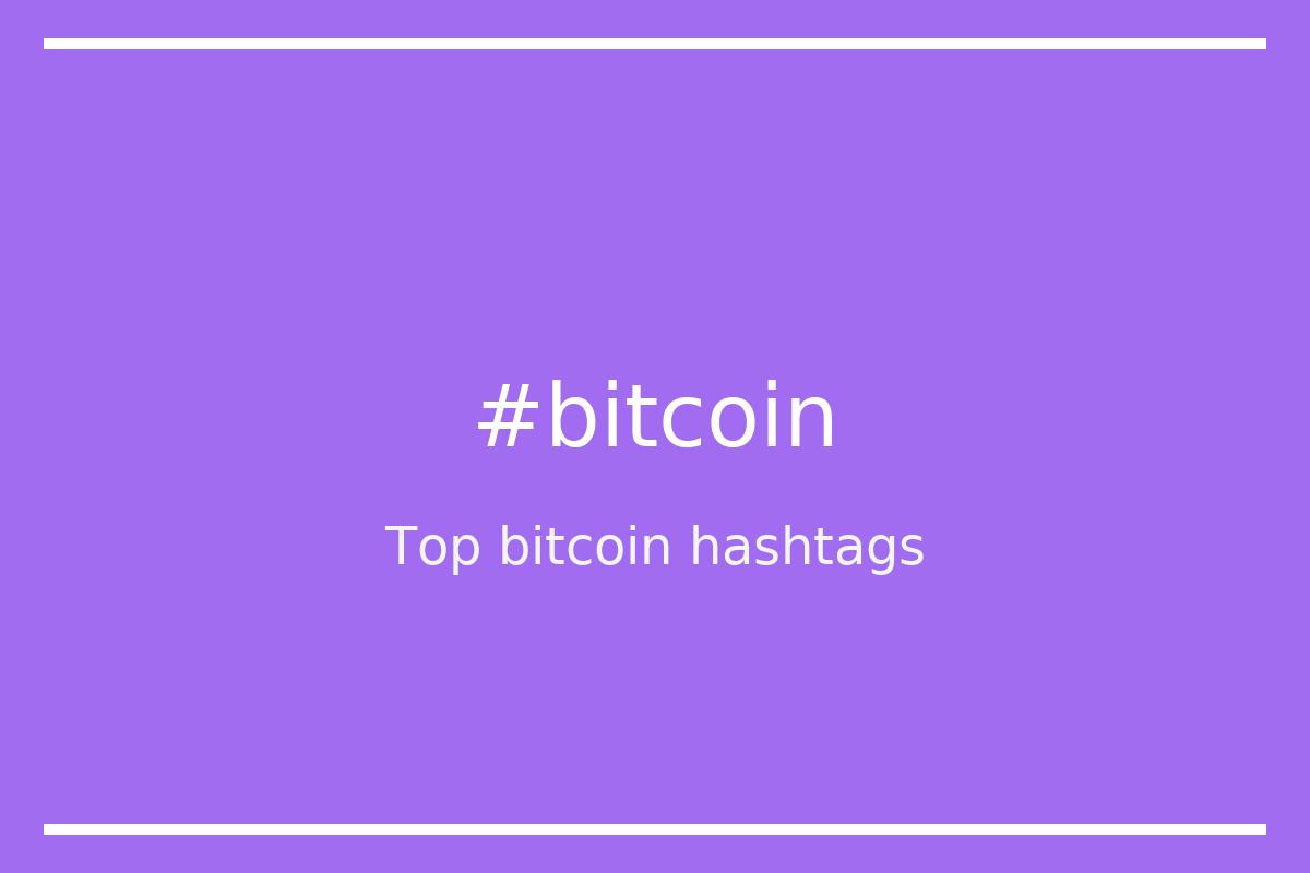 popular crypto hashtags