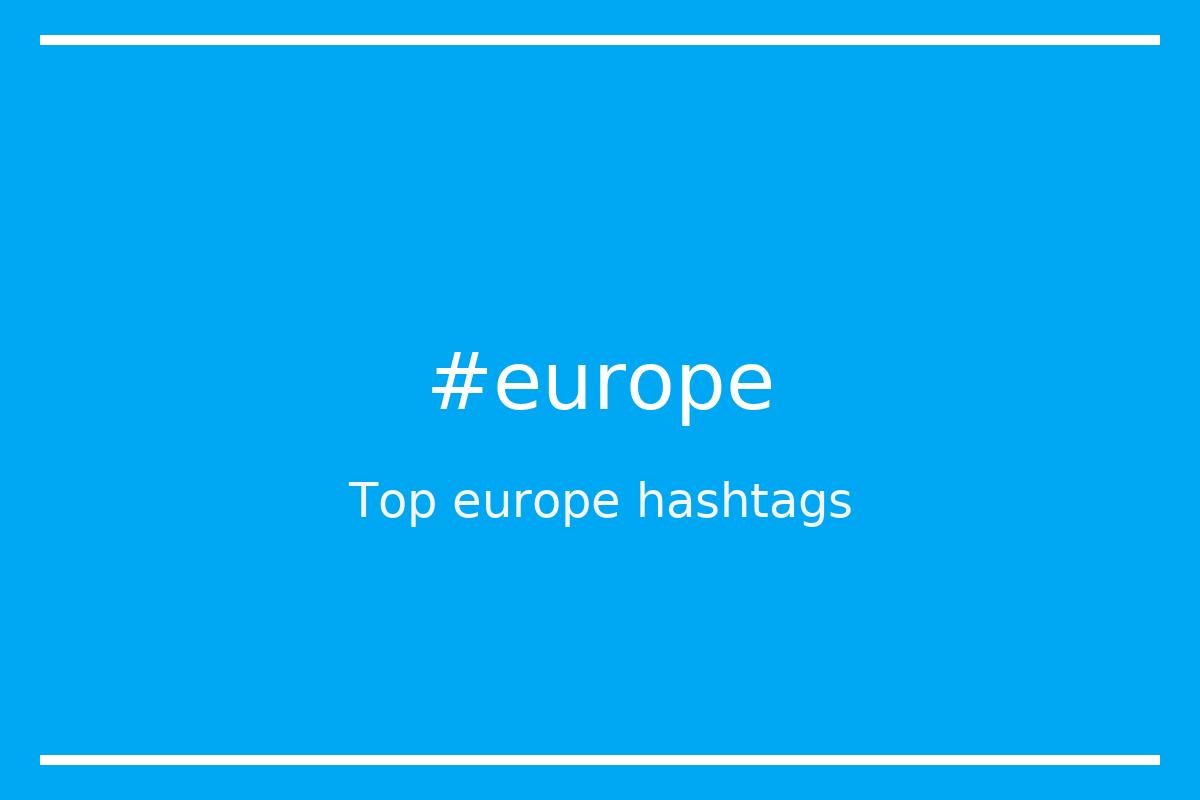 #europe hashtags